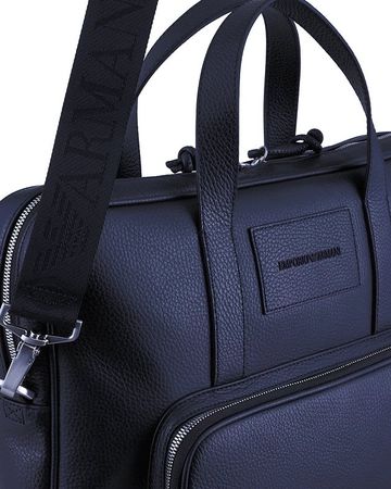 EMPORIO ARMANI Business Tasche, Navy-Blau