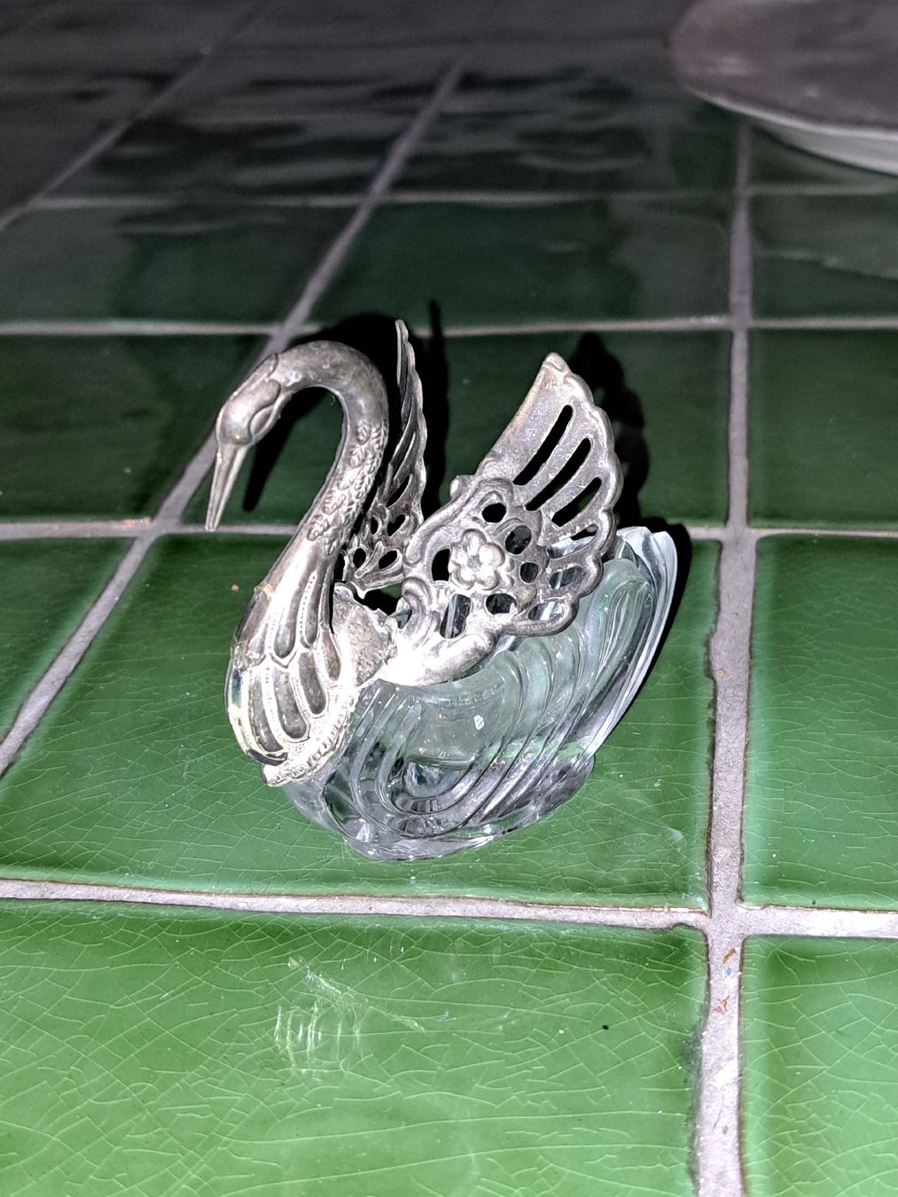 Sucriers:  Schwanenfigur aus Glas Evt.Zuckerdose – D'occasion à Kölliken par MissesBossTop1 5