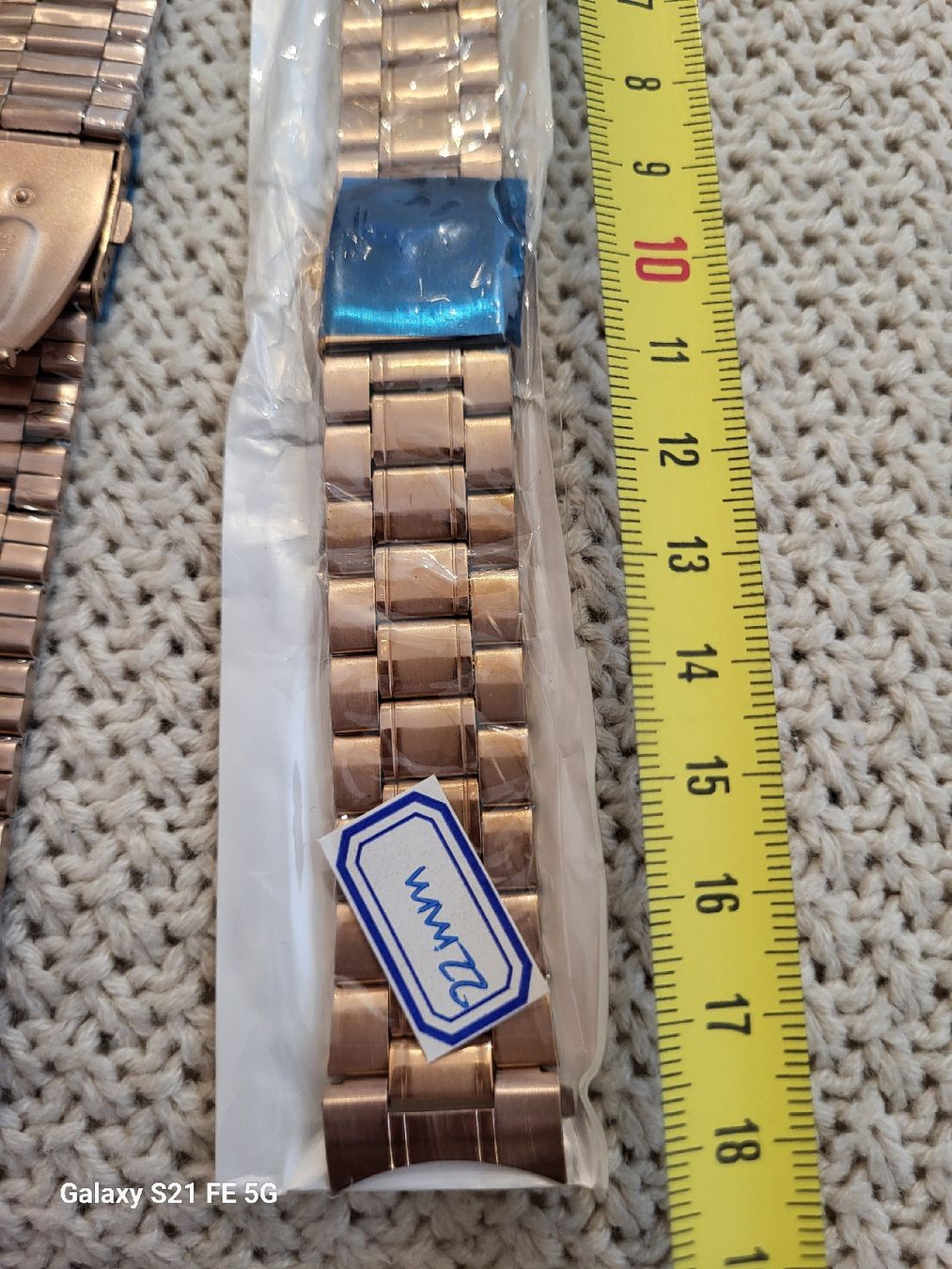 Bracciali & Braccialetti: Uhrenarmband 22mm universale – Nuovo e nell'imballaggio originale da Riehen venduto da tamola67 3