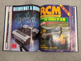 RCM & Modèle Magazine – magazines reliés années 70–80
