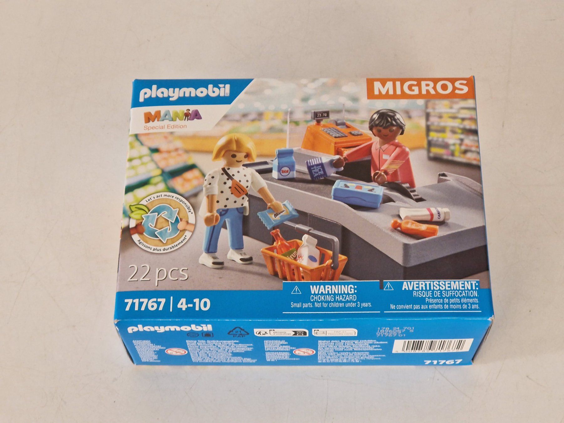 Playmobil Jouets: Migros-Mania Supermarkt-Kasse – Neuf avec emballage d'origine à Muhen par Restwert_Muhen