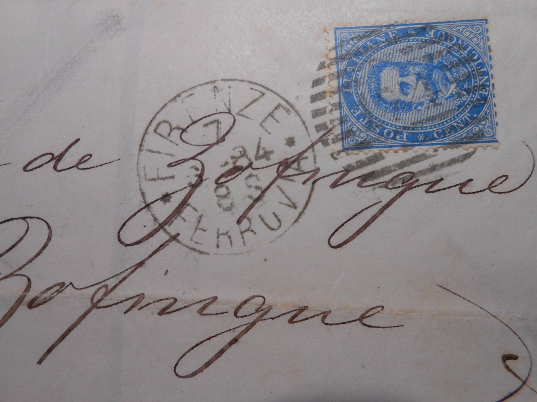 Alle Briefmarken: Italien  Mi 40A  25C  Brief  8.Vl.84 – Gebraucht aus Hallwil von pkaiser44 6