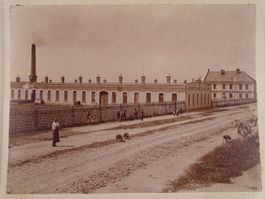 J. SCHWEITER MASCHINENFABRIK HORGEN, ALBUMIN-FOTO