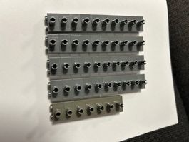 LEGO 45x Stein 1x2 mit Pin (2458)
