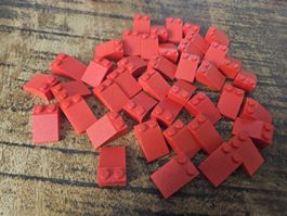lego 3298 lot 40 pièces Red Slope 33 3 x 2