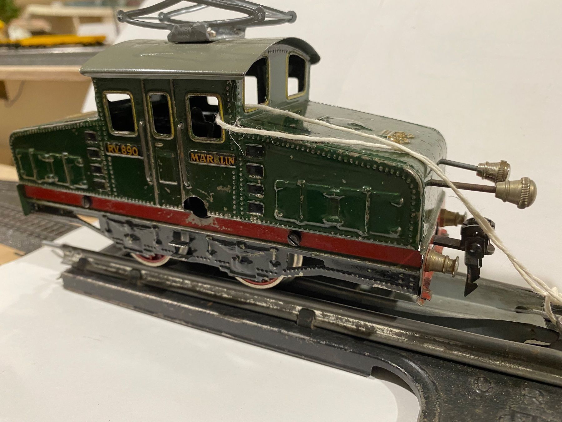 Märklin Modellini di ferrovie: Märklin Antik Lok Spur 0 – Usato da Dübendorf venduto da Troggy 3
