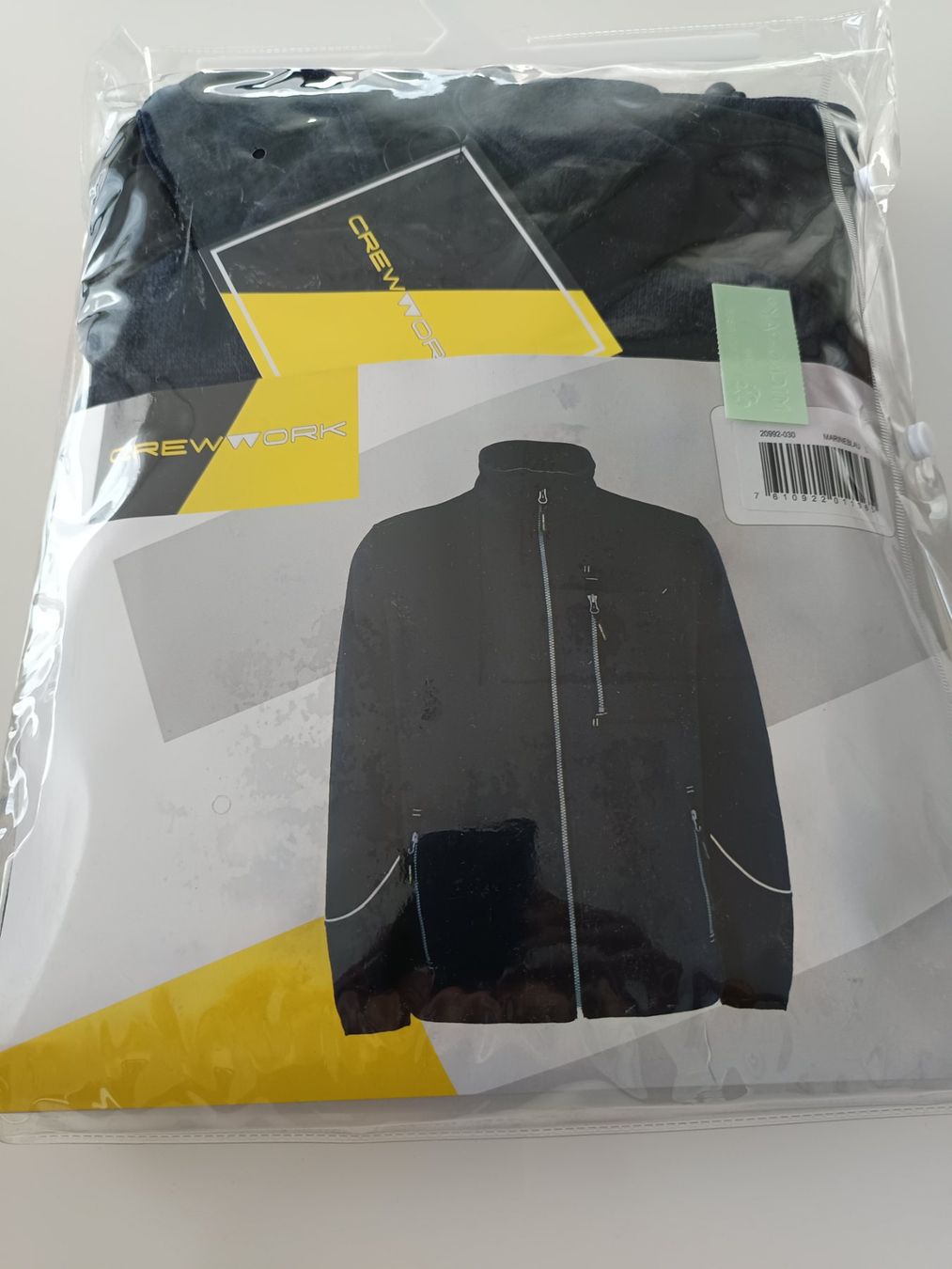 Giacche: Neue CrewWork Softshell- Strickjacke Gr. L – Nuovo e nell'imballaggio originale da Rüthi (Rheintal) venduto da Balty 1