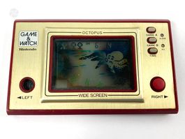 Octopus Game & Watch Nintendo LCD Handheld Retro 80s DEFEKT