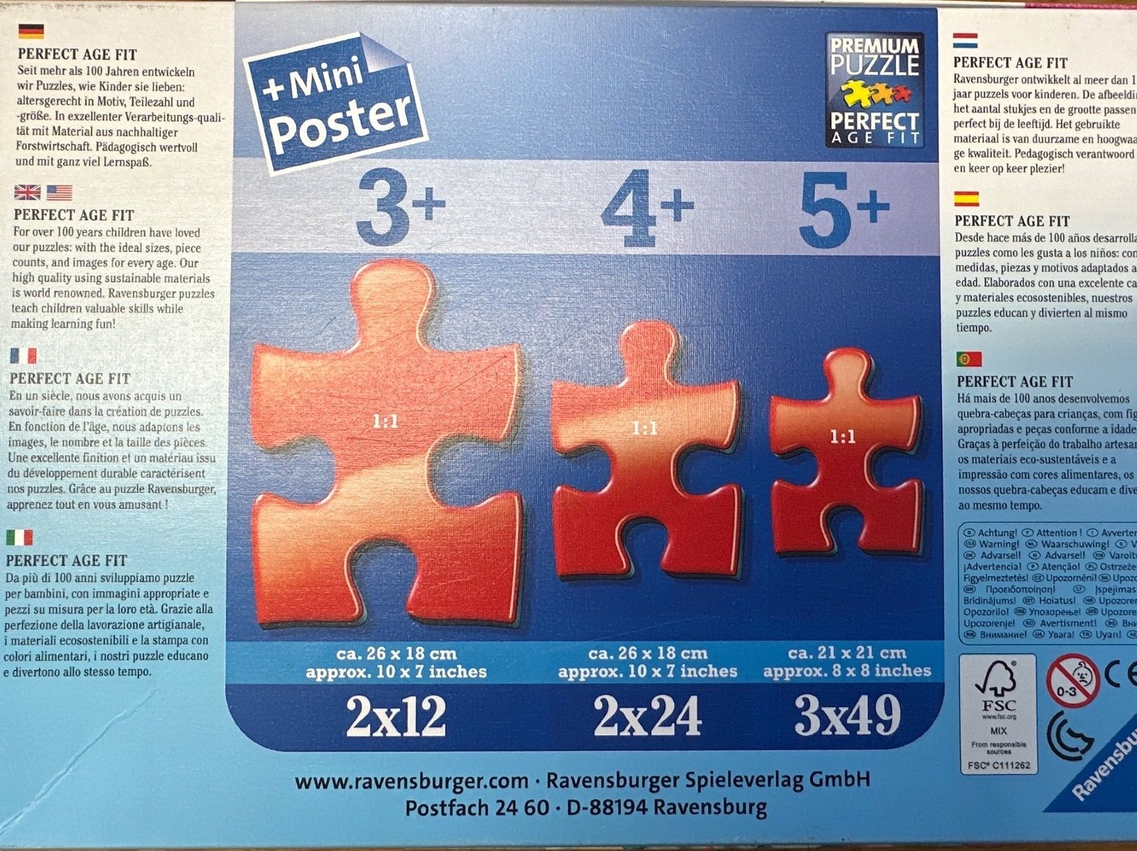 Ravensburger Puzzle: Ravensburger Puzzle – Usato da Frümsen venduto da Katzen0 1