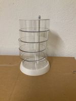 Drehbarer Organizer 5Ebenen transparent guter Zustand(Nr15)