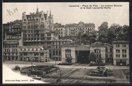 Lausanne, Place du Flou, La maison Merci