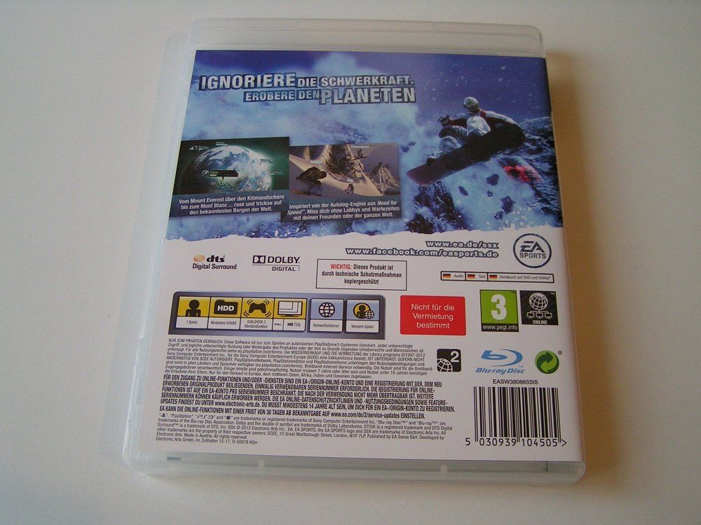 Sony Giochi: SSX PS3 Spiel - Winterspass garantiert! – Nuovo (secondo la descrizione) da Pfungen venduto da Himbogame 2