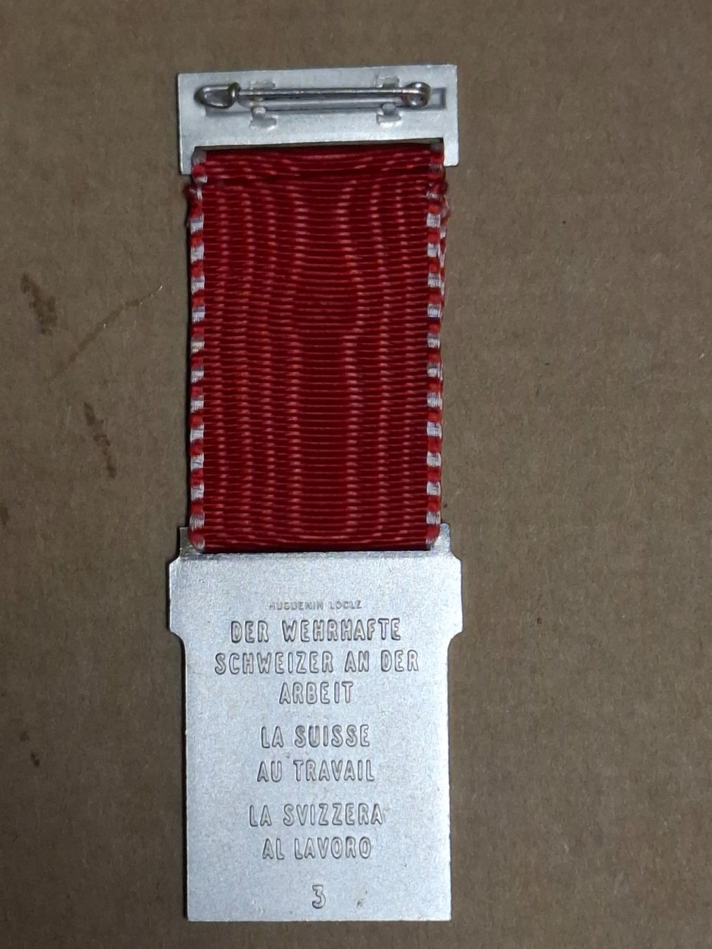 Medaglie: SSV 1960 (D213) – Usato da Schwanden GL venduto da Suvorov 3