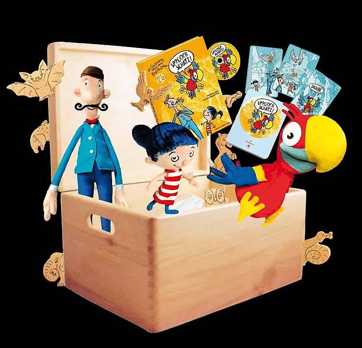 Giocattoli: SPROOCH-SCHATZ DIE KOMPLETTE SPIELBOX – Nuovo e nell'imballaggio originale da Binningen venduto da Smile-46