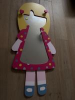 Miroir pour enfant en forme de poupée, parfait état