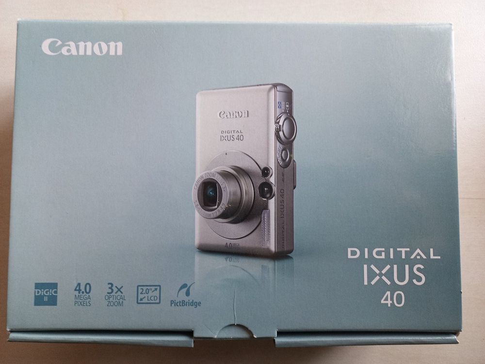 Canon Digital IXUS 40 Kamera mit Ledertasche (Gebraucht) in Goldach für ...