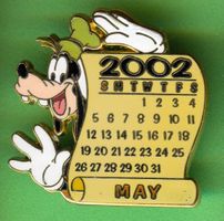 DISNEY  Kalender 2002  May  GOOFY