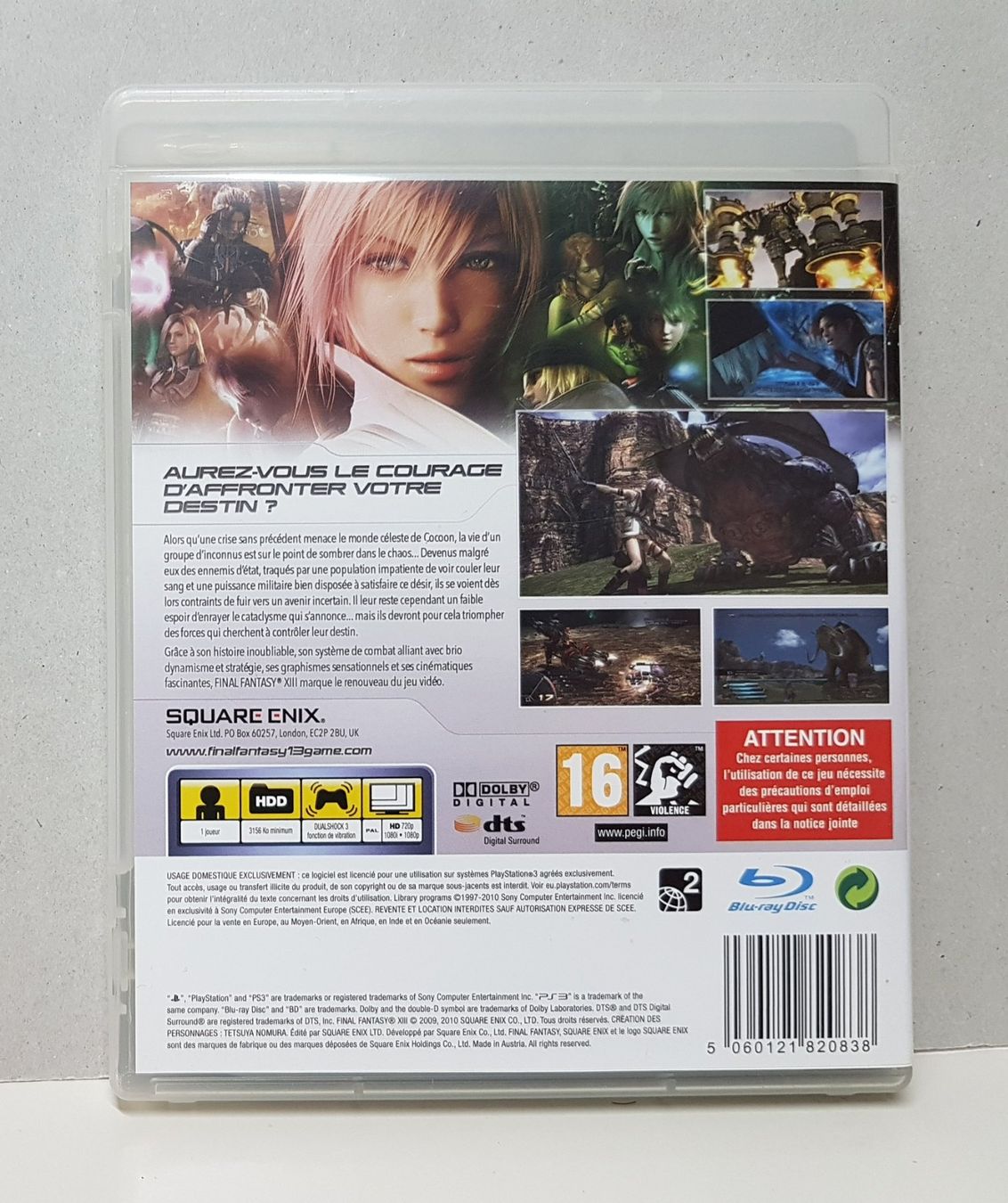 Sony Giochi: PS3  Final Fantasy. XIII 8 – Usato da Schüpfheim venduto da Game-Paradis 2