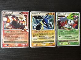 Bundle Pokémon cards Lv. x 