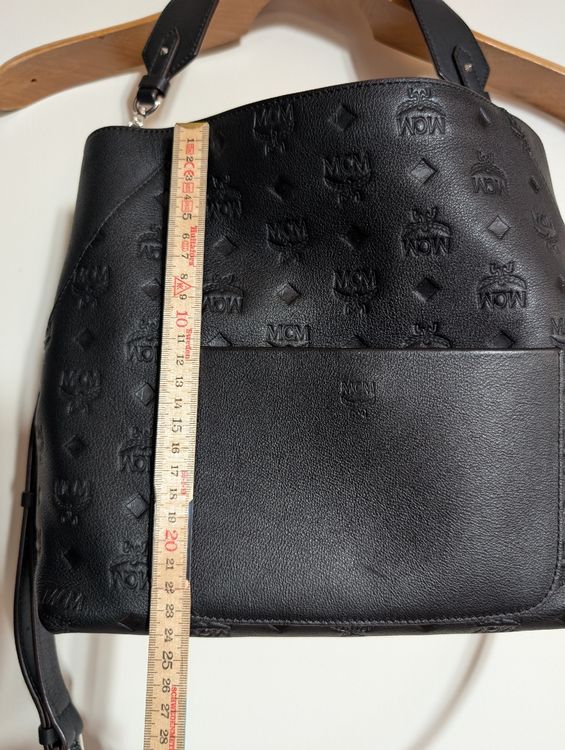 Mcm Borse da donna: Super sac MCM modèle PORTUNA cuir noir – Usato da Cheseaux-Lausanne venduto da loscaptos 3