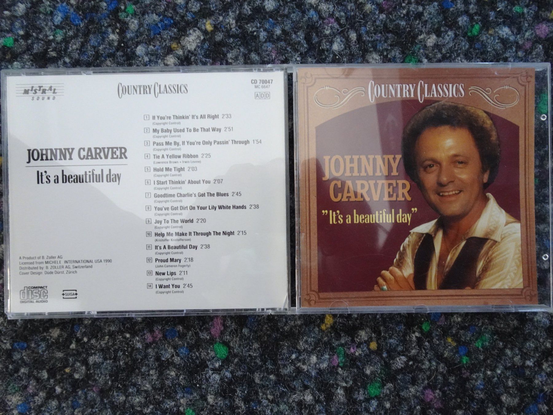 CD: CD : Johnny Carver – Usato da Lotzwil venduto da Kiddis
