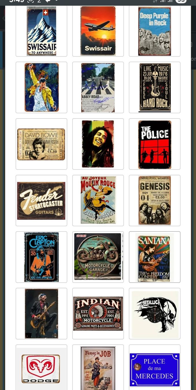 Insegne: Plaques vintage en metal – Nuovo e nell'imballaggio originale da Vernier venduto da 19pigments 3