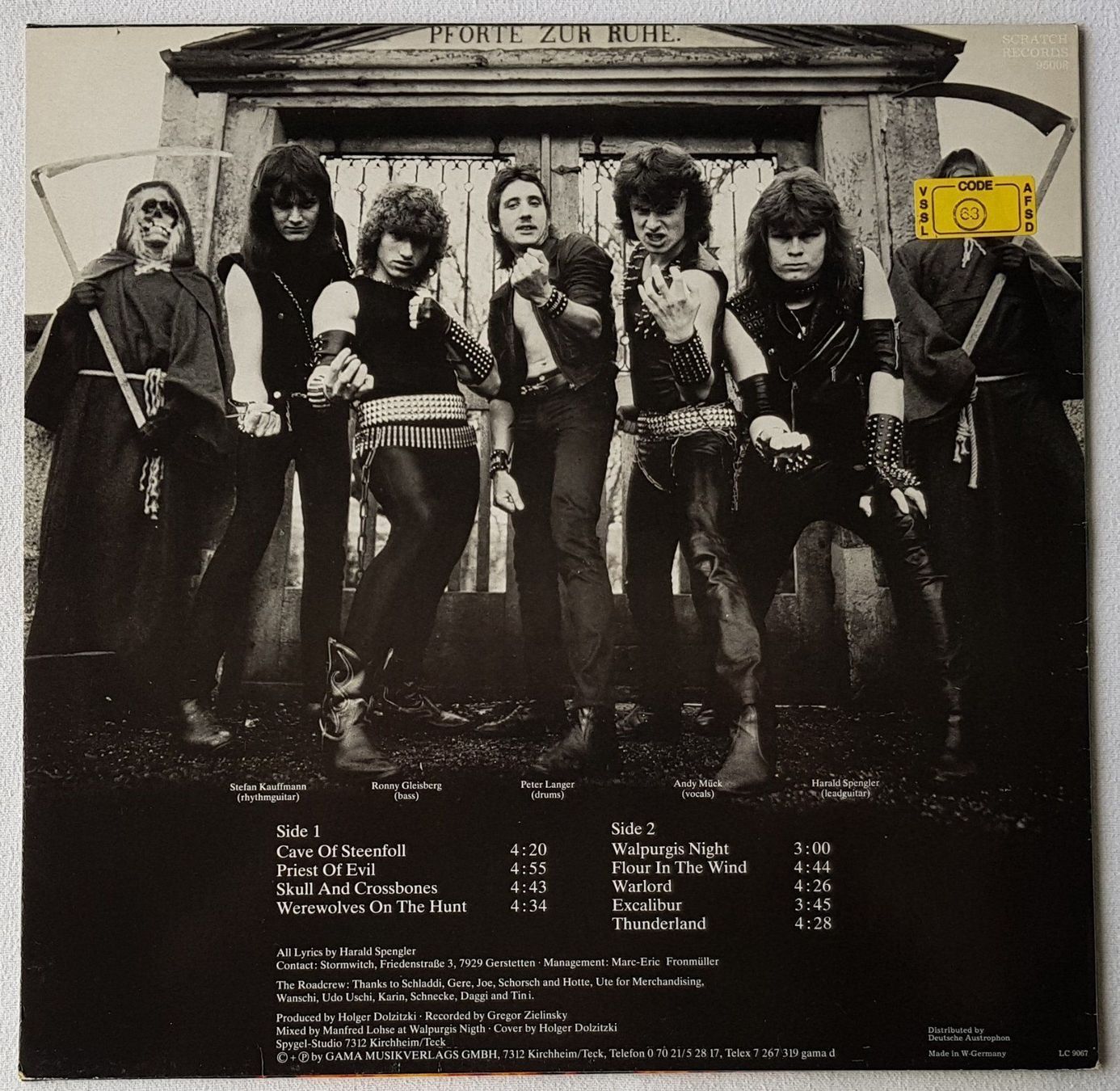 Schallplatten: Stormwitch - Walpurgis Night - LP - 1984 - Rare First Press – Gebraucht aus Uster von Zardodel 1