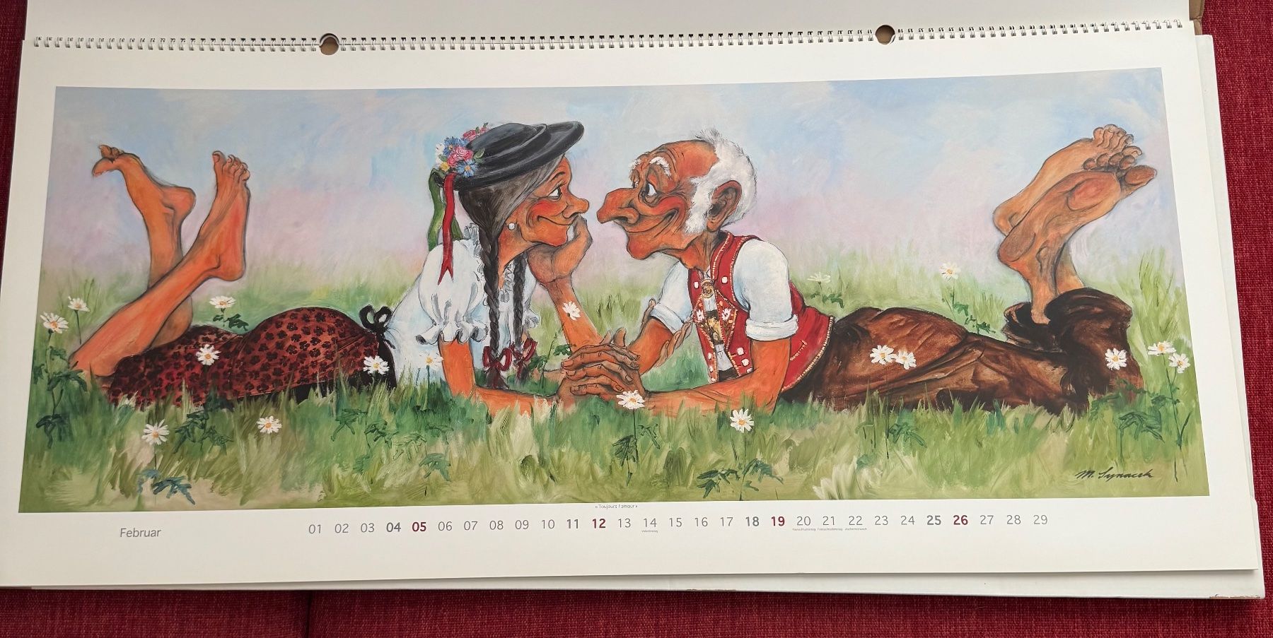 Kalender: Kalender Martin Synacek 2012 Appenzell – Gebraucht aus Riehen von ekc_ymy2 2