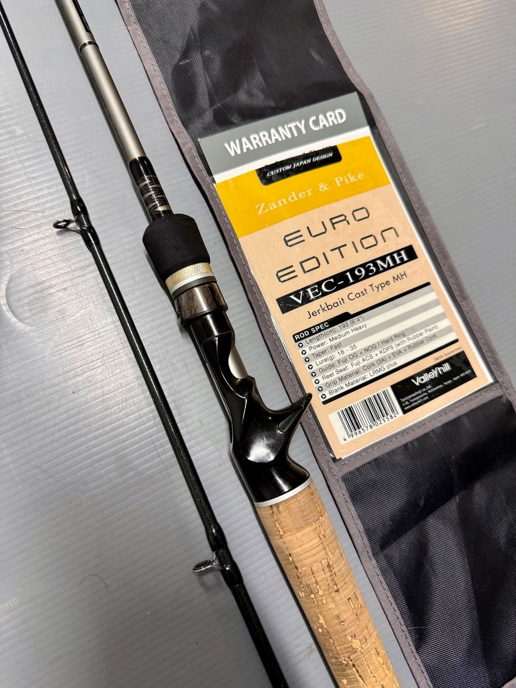 Canne da pesca: Walley Hill Eure Edition 1.93m Baitcasterrute – Usato da Trimbach venduto da duri.. 5