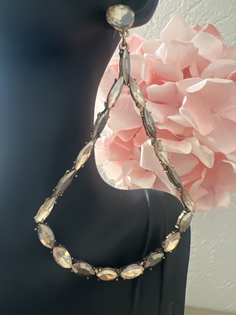 Orecchini pendenti & Orecchini a lobo: Elegante Statement Ohrringe  – Usato da Seon venduto da Sunny-Schmuck78 1