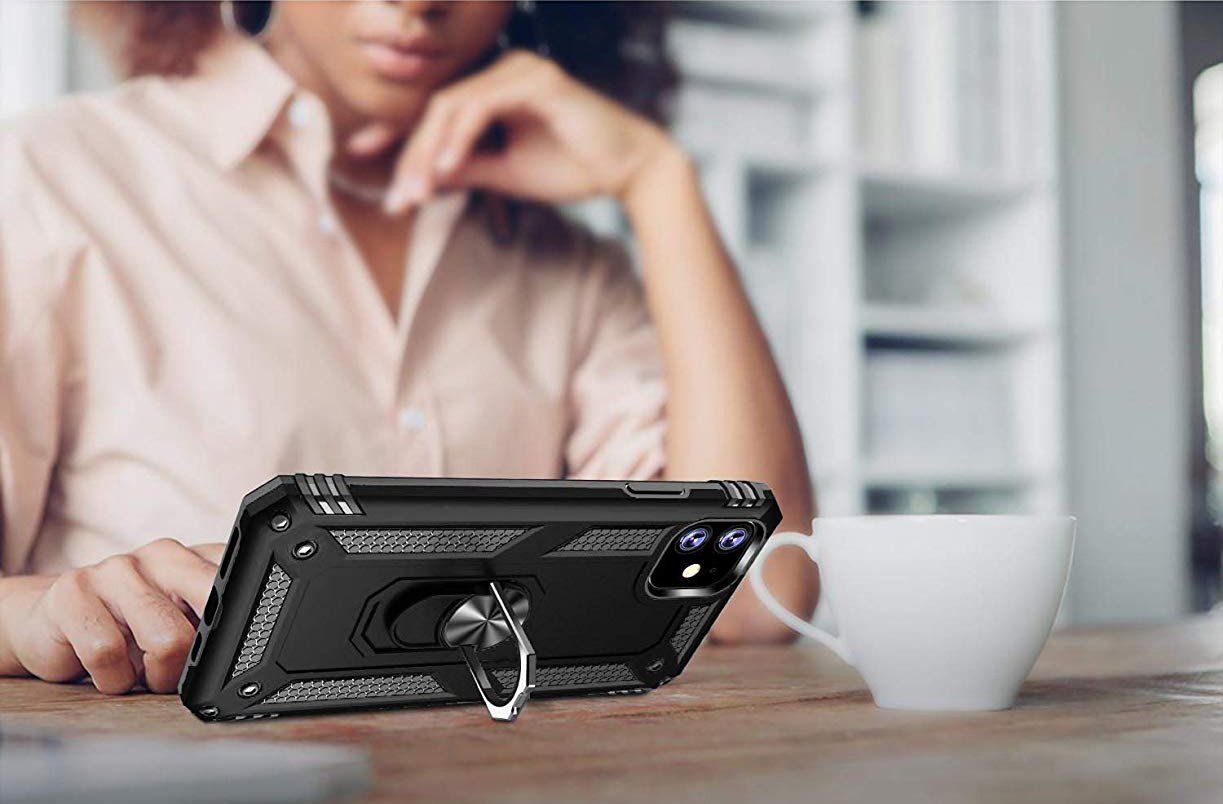 Cover & Protezioni schermo: iPhone 15 Plus Hülle Etui Ring Case Magnet Cover TASCHE – Nuovo e nell'imballaggio originale da Volketswil venduto da coverandmore 5
