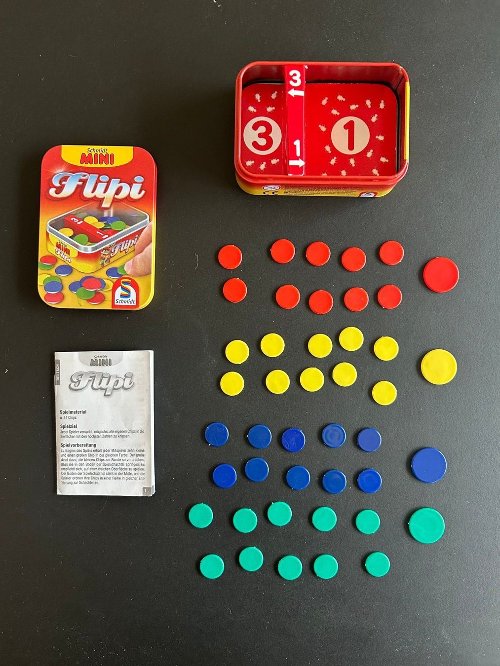 Spiele: Schmidt MINI / Flipi – Gebraucht aus Dietlikon von Mankai 1