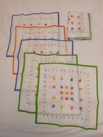 New! 11 PCS handkerchiefs Floral Pattern Mixed Colors New