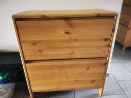 Massivholz Schuhschranke sehr gute zustand
