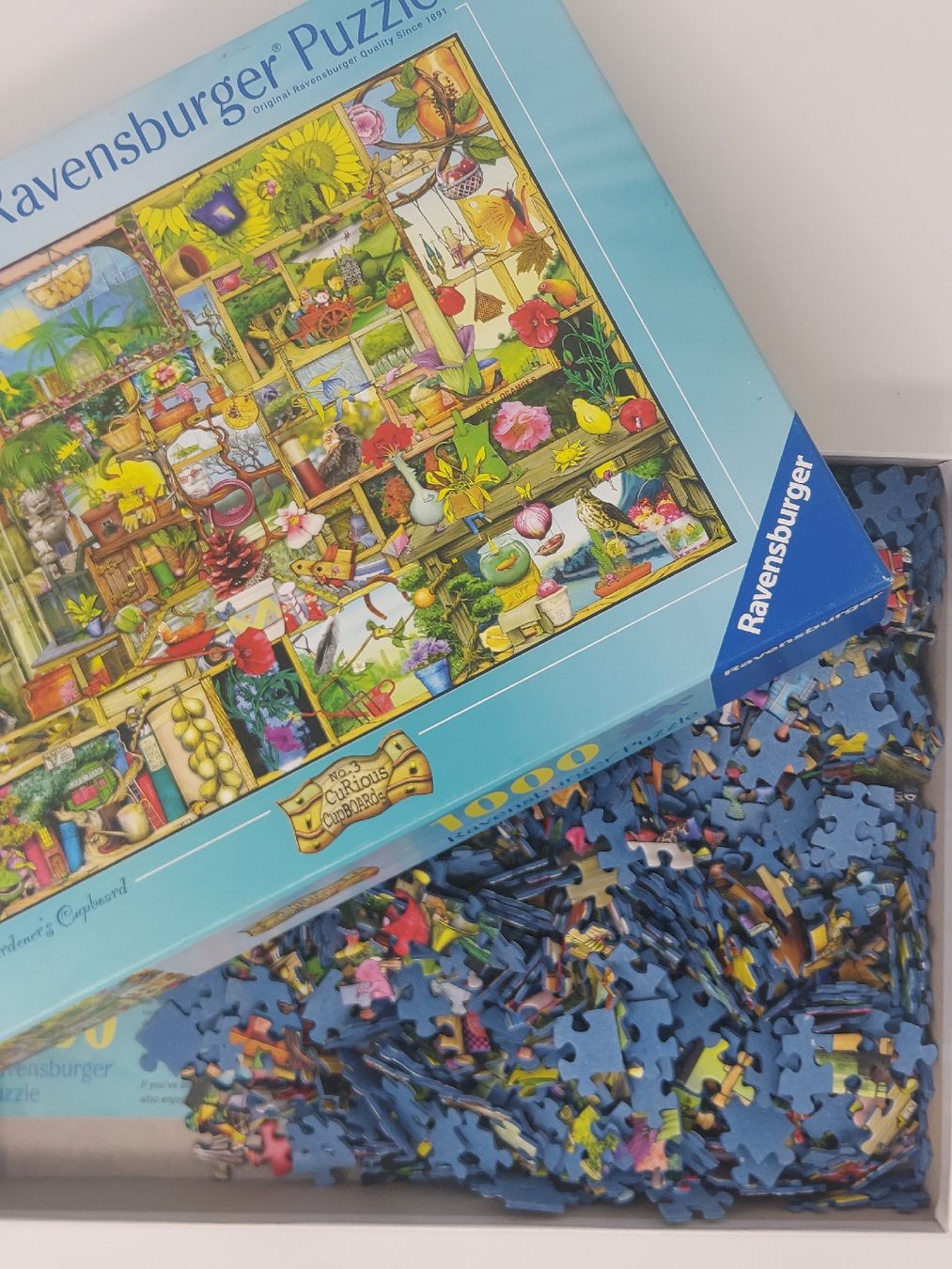 Ravensburger Puzzle: Puzzle The Gardeners Cupboard – Usato da Meisterschwanden venduto da phaus38 1
