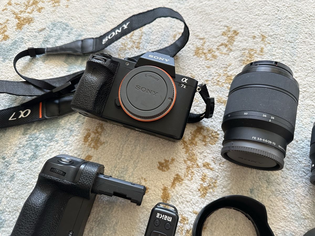 Sony Kamera: Sony a7ii Set mit 2 Objektiv – Gebraucht aus Zug von wildcollection 5