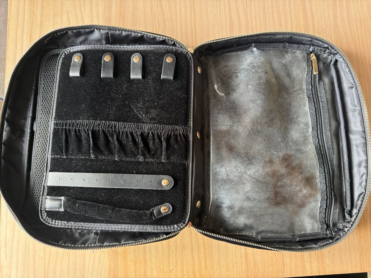 Custodie per cosmetici: Jubelist Necessaire schwarz mit vielen Fächern – Usato da Buchberg venduto da Loop_x3 3