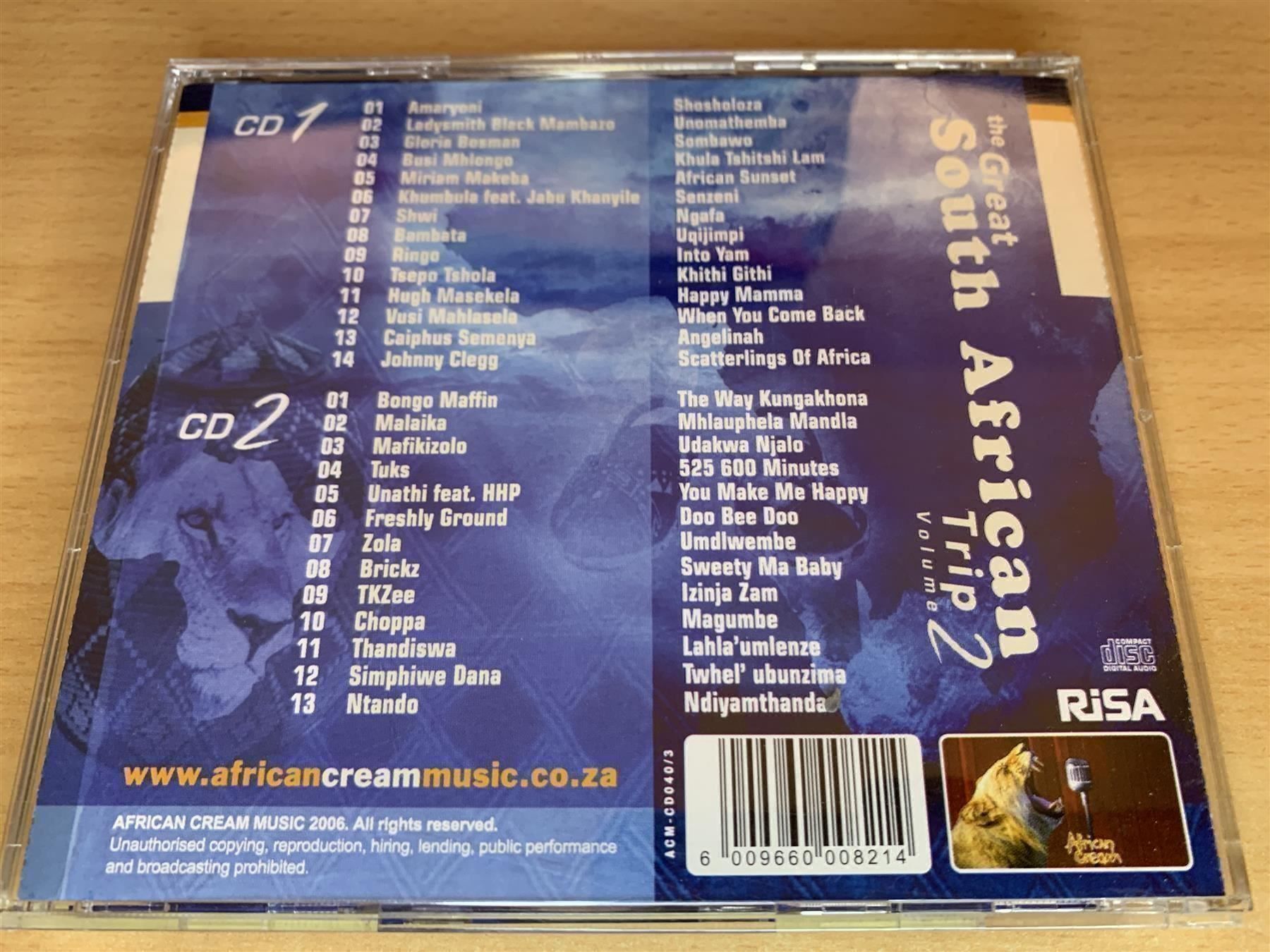 CD: The Great South African Trip Vol2 - 2 CD – Usato da Rikon im Tösstal venduto da Alpenmutz 1