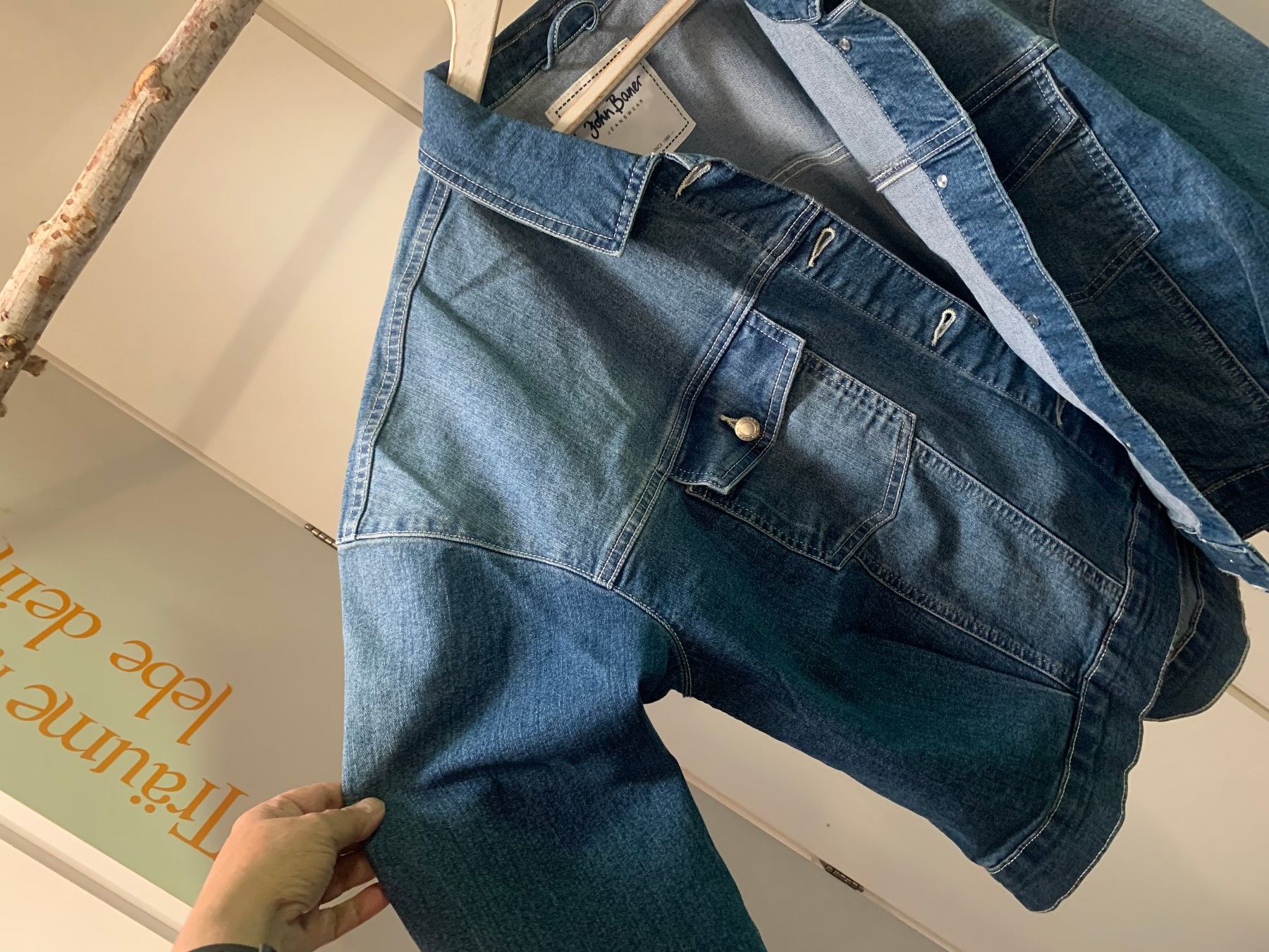 Giacche: Jeans Jacke, John Baner, Gr. 50 – Usato da St. Gallen venduto da Miousch 1