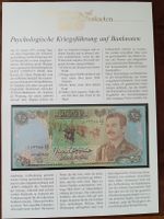 Kuriositäten auf Banknoten Iraq