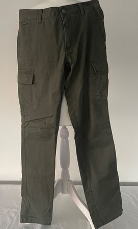Herren Cargohose,  Grösse 46 (USA 32), Khaki grün