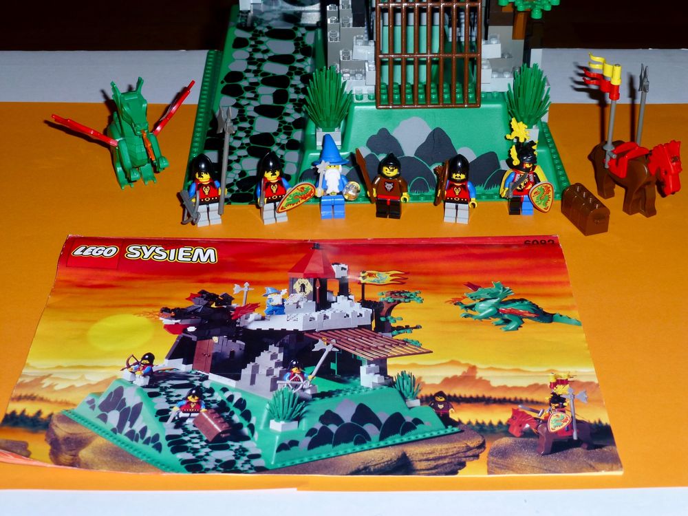 Lego Ritter / 6082 Fire Breathing Fortress von 1993 | Kaufen auf Ricardo