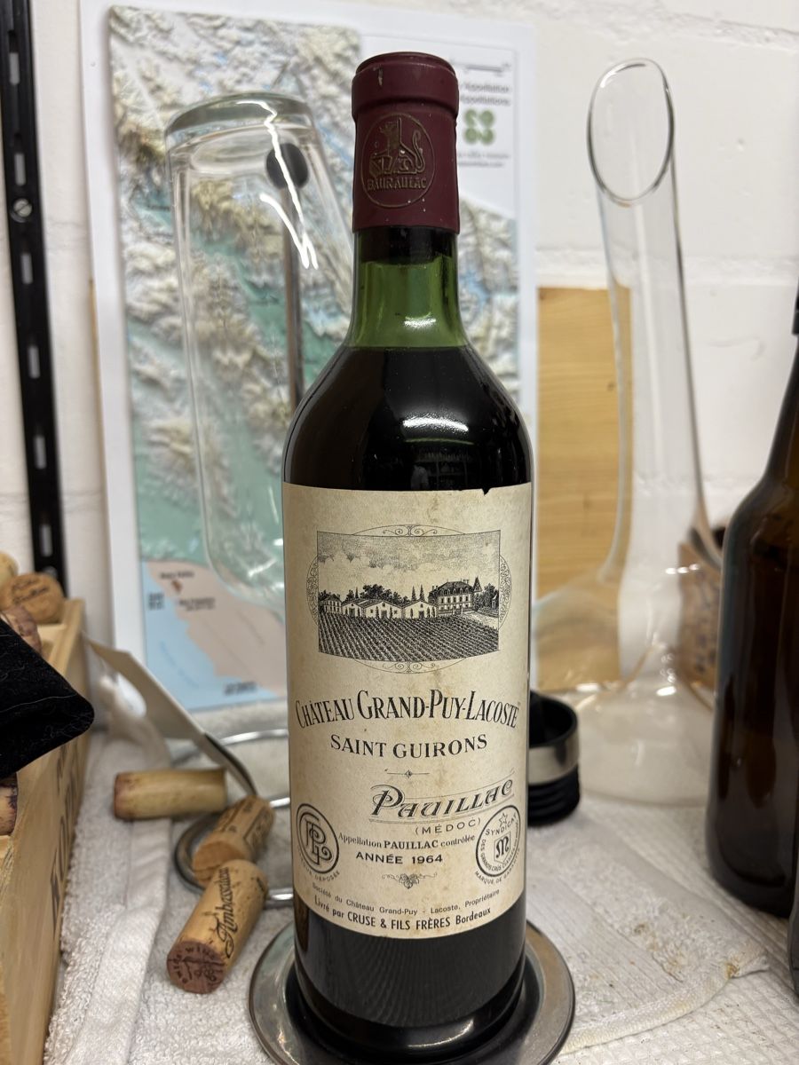 Wein: Grand Puy-Lacoste 1964 – Gebraucht aus Winterthur von 3stars