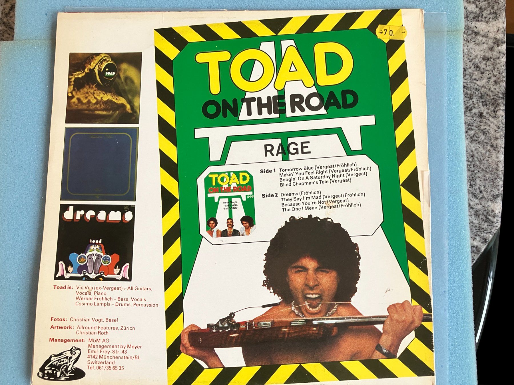Schallplatten: Toad – Gebraucht aus Aarwangen von Jukebox3 3