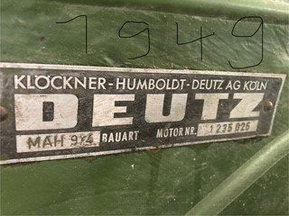 Tutte le macchine: Holzfräse mit Deutz Motor – Usato da Schaffhausen venduto da Rcenani 1