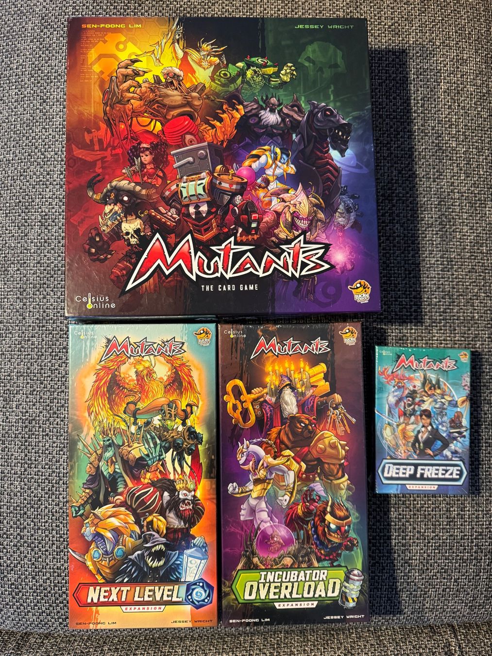 Giochi: Mutants + 3 unopened expansions – Nuovo (secondo la descrizione) da Adliswil venduto da vio123