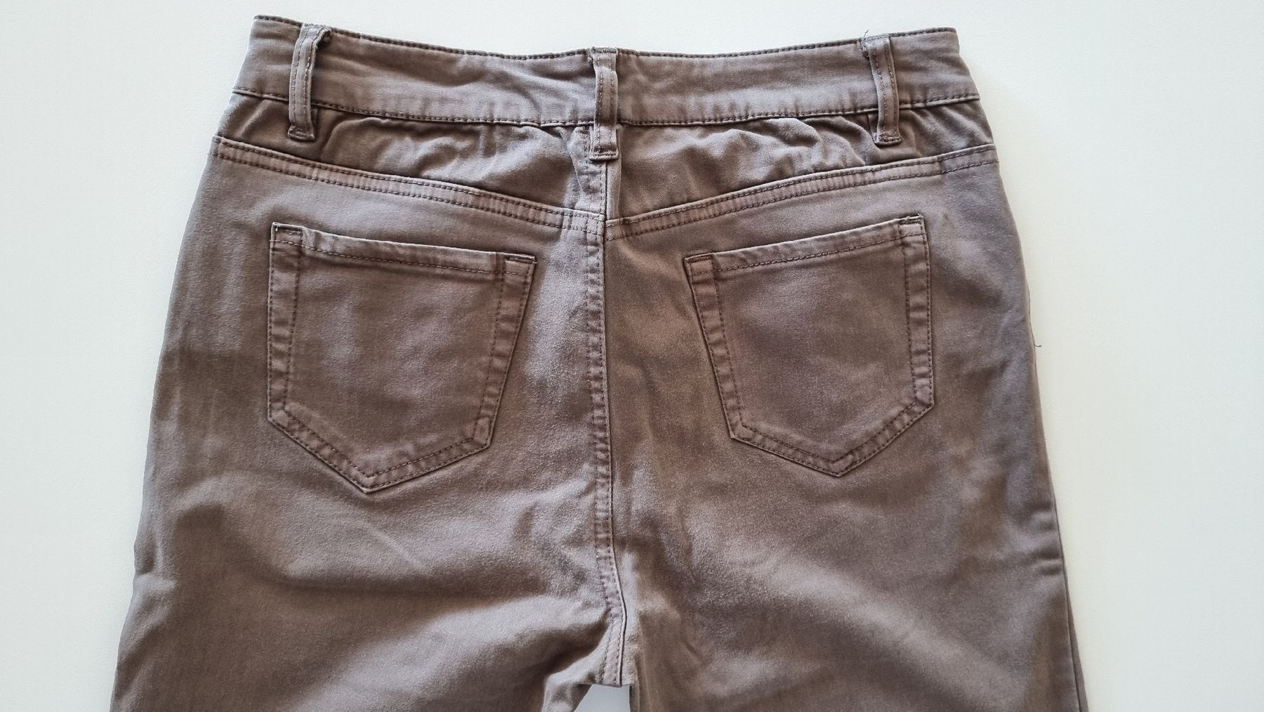 Hosen: Damen Stoffhose, Farbe Braun, Grösse S/M – Gebraucht aus Balgach von Patty04 3