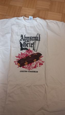 Abysmal Grief T-Shirt Beige XL Doom Metal