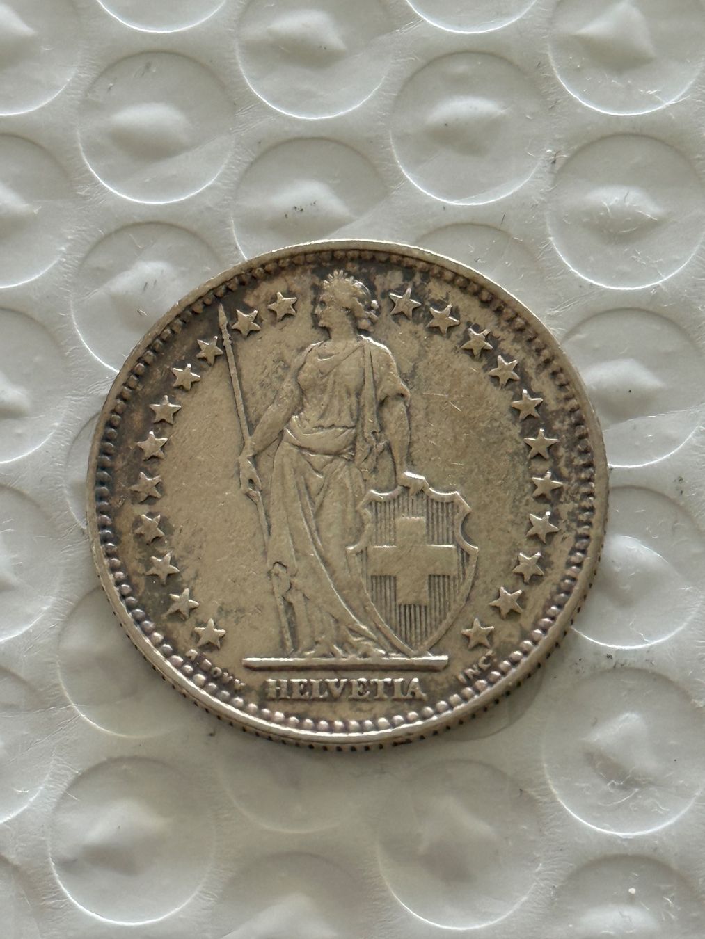 Tutti le monete: 2 Franken 1936  gute Erhaltung – Usato da Wallisellen venduto da SWISS_SILVER1