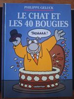 LE CHAT  N°24  EO  Le chat et les 40 bougies